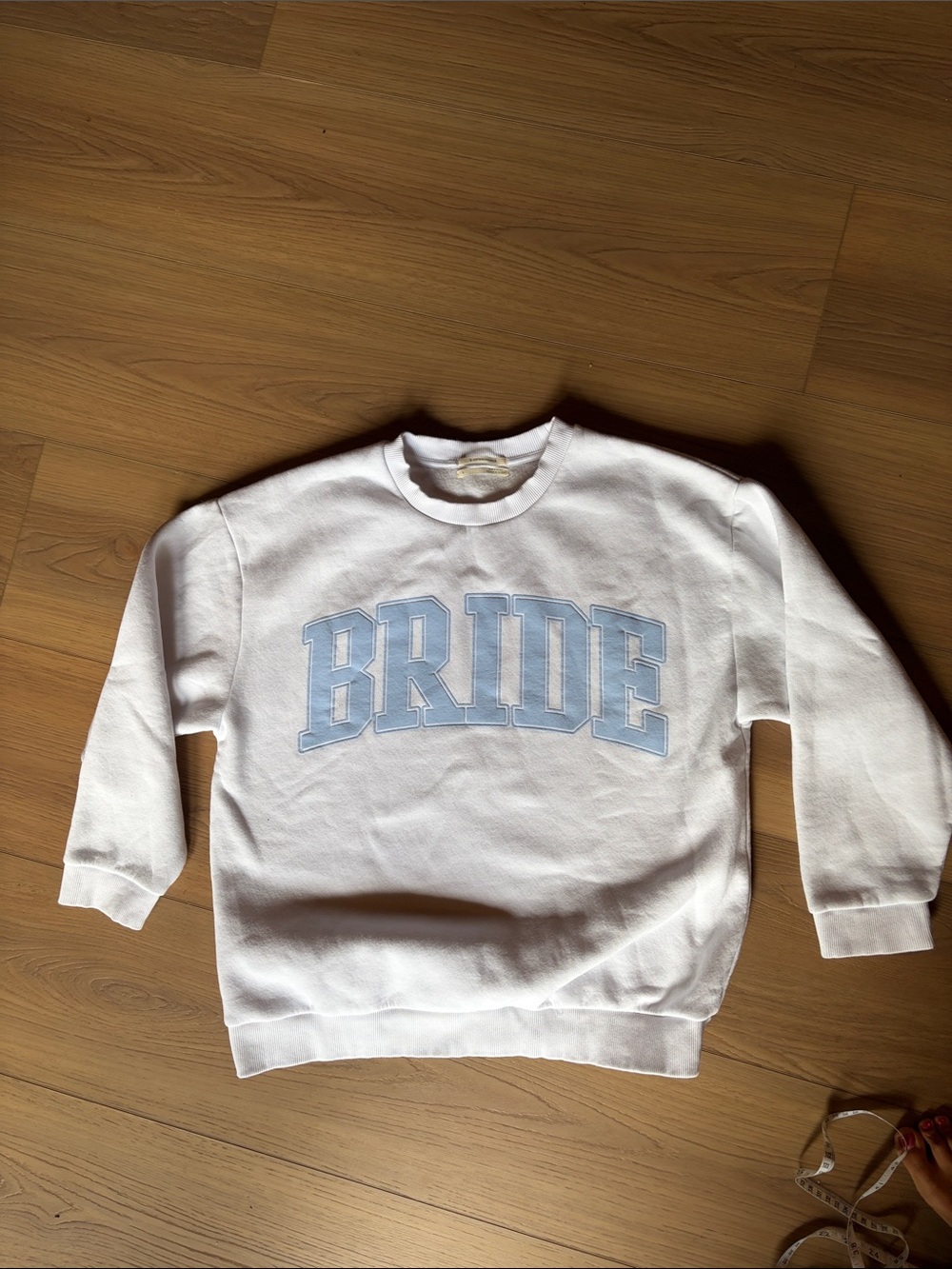 Anthropologie Crewneck Bride Sweatshirt